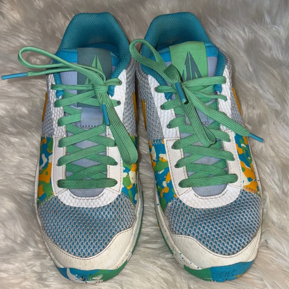 Nike Ja 1 GS sundial - Blue, Green, White